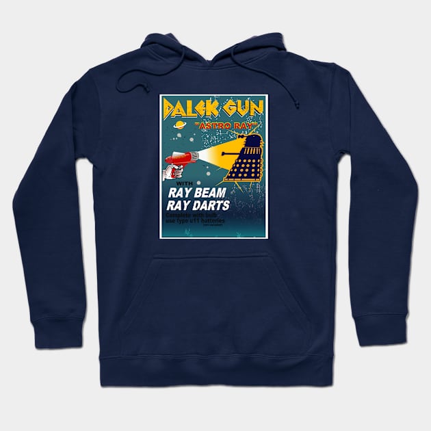 DALEK GUN ASTRO RAY Hoodie by KARMADESIGNER T-SHIRT SHOP